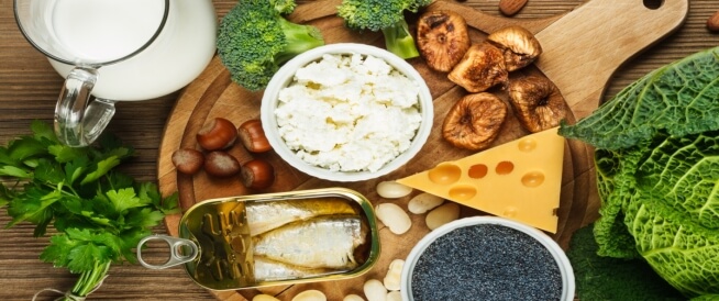              دور الكالسيوم في النظام الغذائي